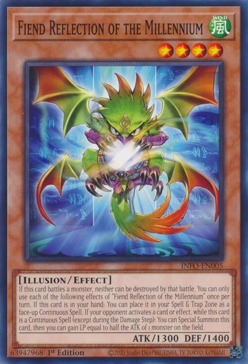 Fiend Reflection of the Millennium (INFO) - YuGiOh Single