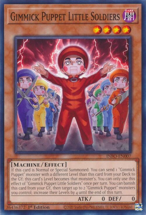 Gimmick Puppet Little Soldiers (INFO) - YuGiOh Single