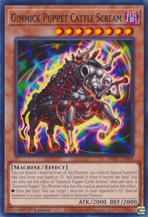 Gimmick Puppet Cattle Scream (INFO) - YuGiOh Single