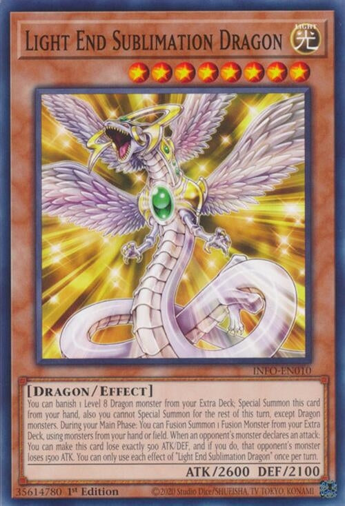 Light End Sublimation Dragon (INFO) - YuGiOh Single