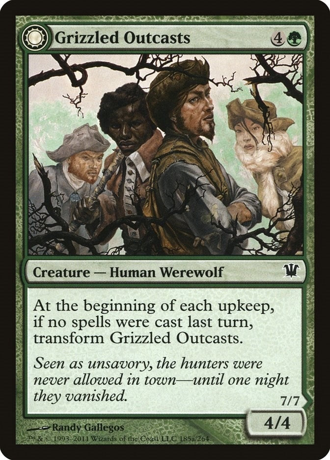 Grizzled Outcasts (185) [ISD] - MTG Single