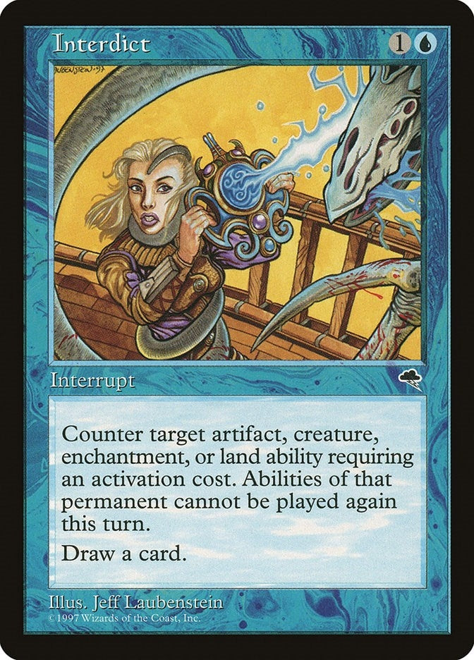 Interdict (69) [TMP] - MTG Single