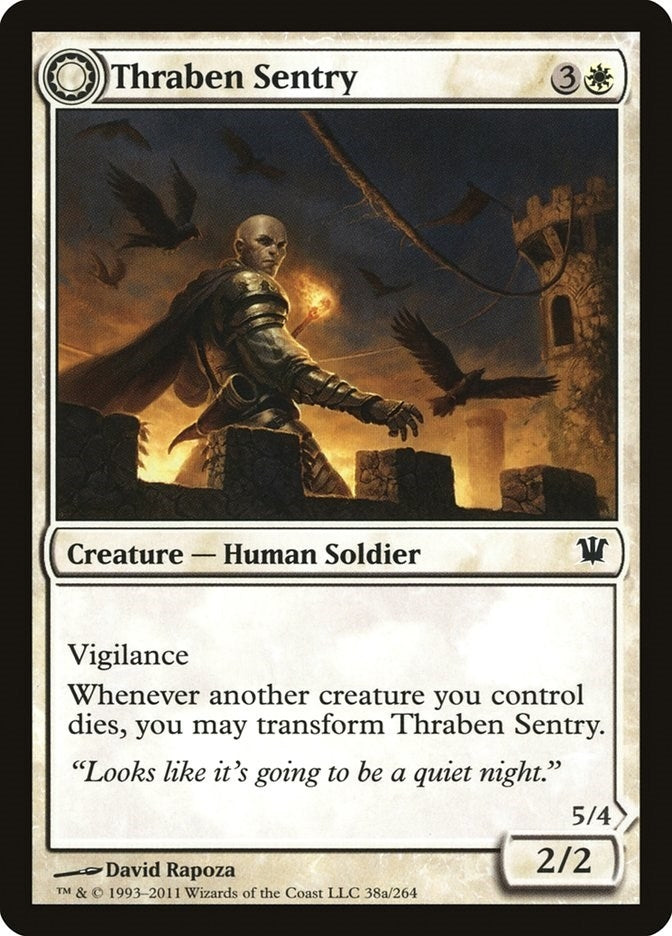 Thraben Sentry (38) [ISD] - MTG Single