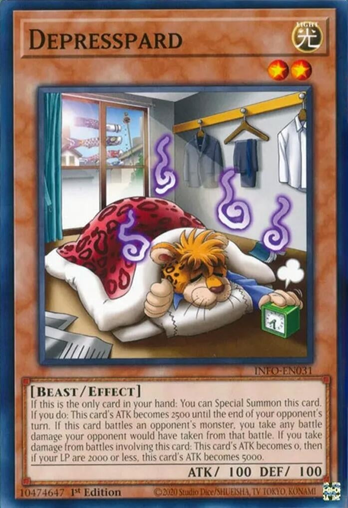 Depresspard (INFO) - YuGiOh Single