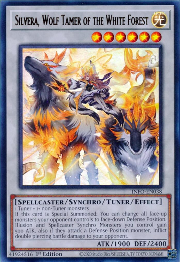 Silvera Wolf Tamer of the White Forest (INFO) - YuGiOh Single
