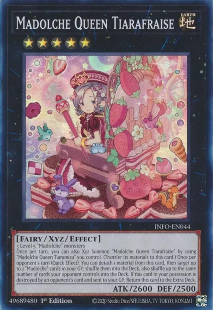 Madolche Queen Tiarafraise (INFO) - YuGiOh Single