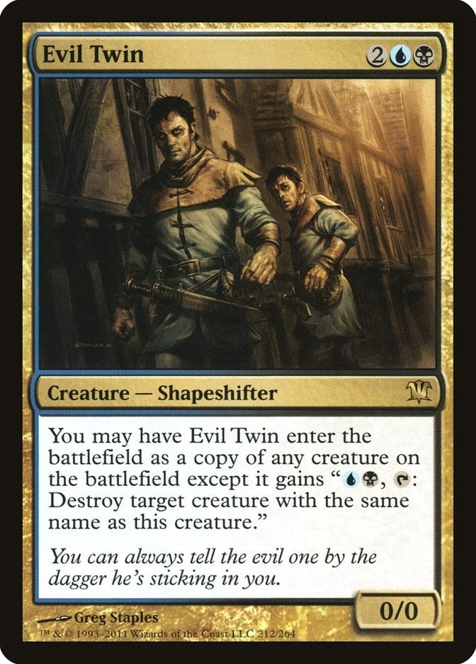 Evil Twin (212) [ISD] - MTG Single