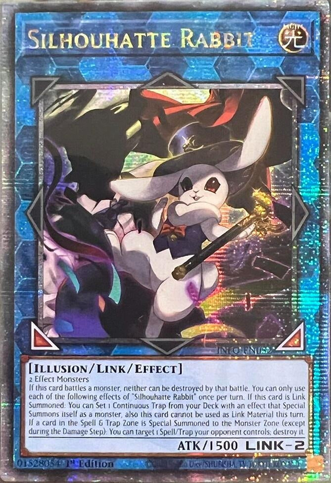 Silhouhatte Rabbit (Quarter Century Secret Rare) (INFO) - YuGiOh Single