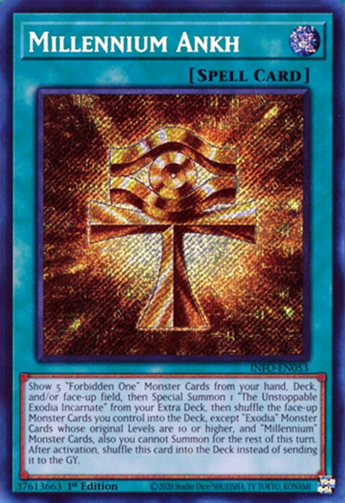Millennium Ankh (INFO) - YuGiOh Single