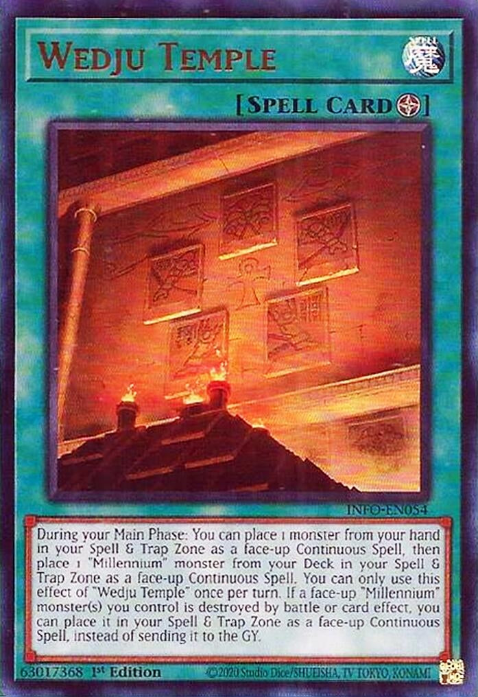 Wedju Temple (INFO) - YuGiOh Single