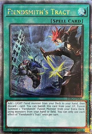 Fiendsmith’s Tract (Quarter Century Secret Rare) (INFO) - YuGiOh Single