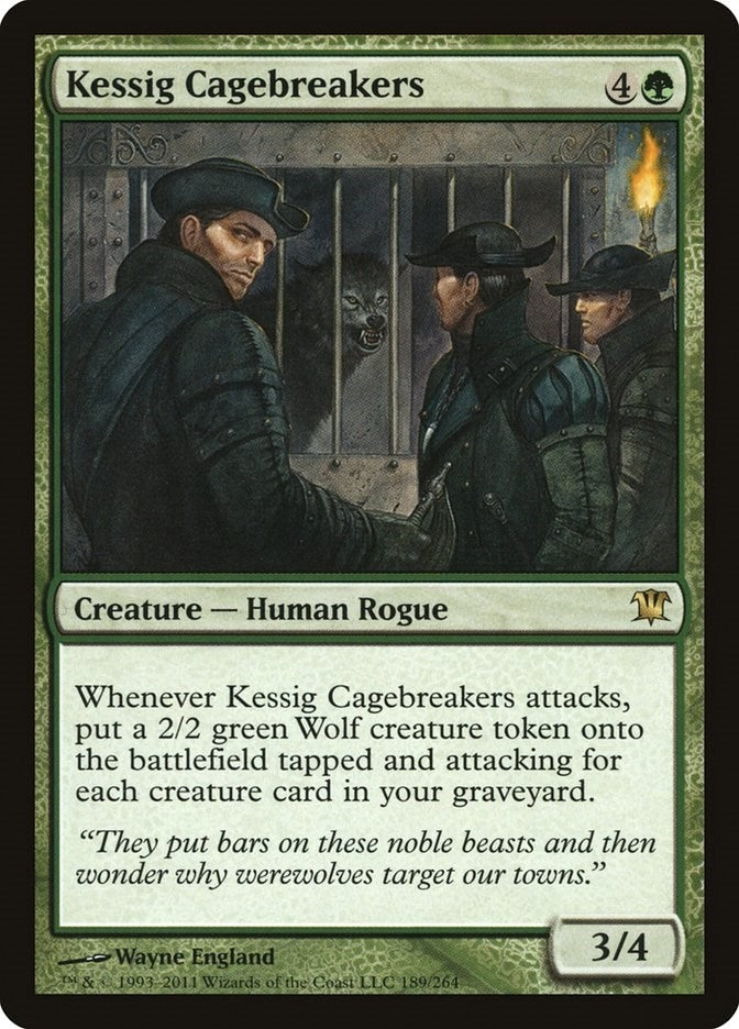 Kessig Cagebreakers (189) [ISD] - MTG Single