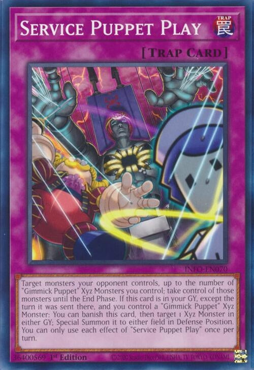 Service Puppet Play (INFO) - YuGiOh Single