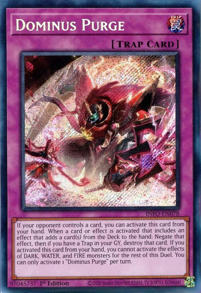 Dominus Purge (INFO) - YuGiOh Single