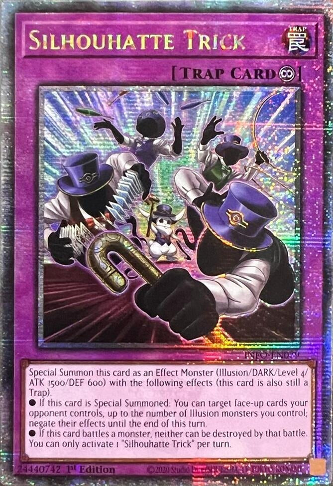 Silhouhatte Trick (Quarter Century Secret Rare) (INFO) - YuGiOh Single