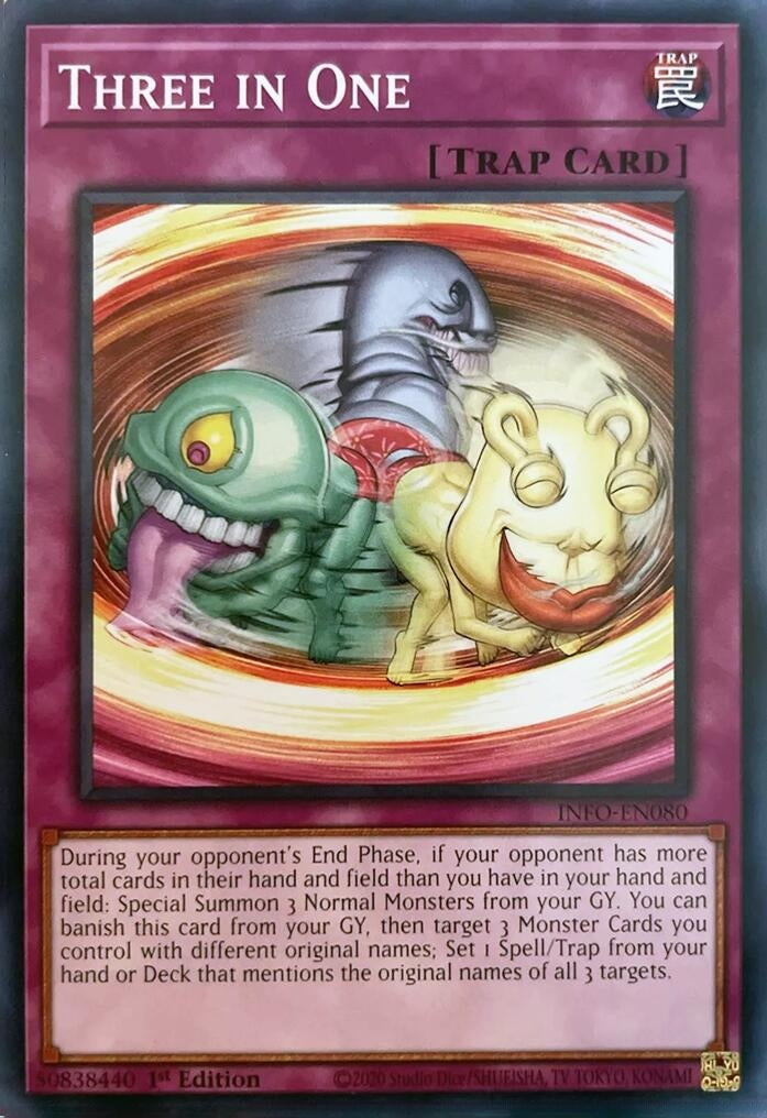 Three in One (INFO) - YuGiOh Single