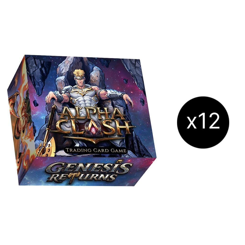 Genesis Returns Booster Box Case [AC4] - Alpha Clash Sealed