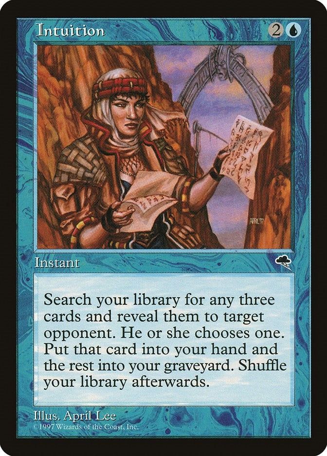 Intuition (70) [TMP] - MTG Single
