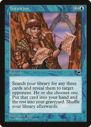 Intuition (70) [TMP] - MTG Single