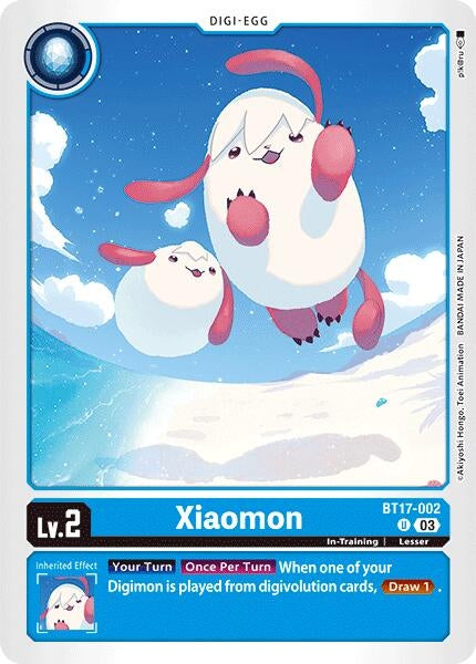 Xiaomon (17002) [BT17] - Digimon Card Game Single