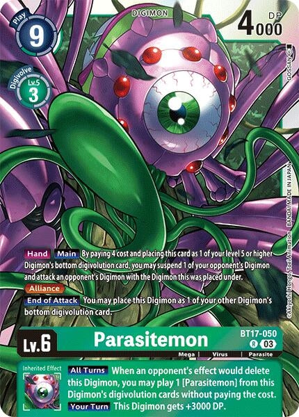 Parasitemon (17050) [EX06] - Digimon Card Game Single