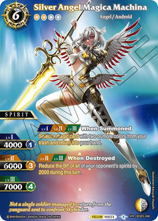Silver Angel Magica Machina (SPR) (5048) [BSS05] - Battle Spirits Saga Single