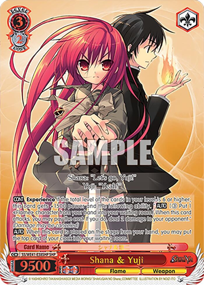 Shana & Yuji (SHP) (4138) [SS] - Weiss Schwarz Single