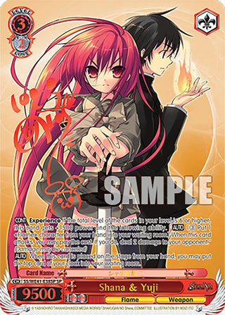 Shana & Yuji (SP) (4138) [SS] - Weiss Schwarz Single