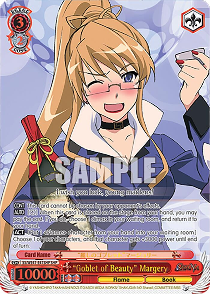 ’Goblet of Beauty’ Margery (SHP) (4141) [SS] - Weiss Schwarz Single