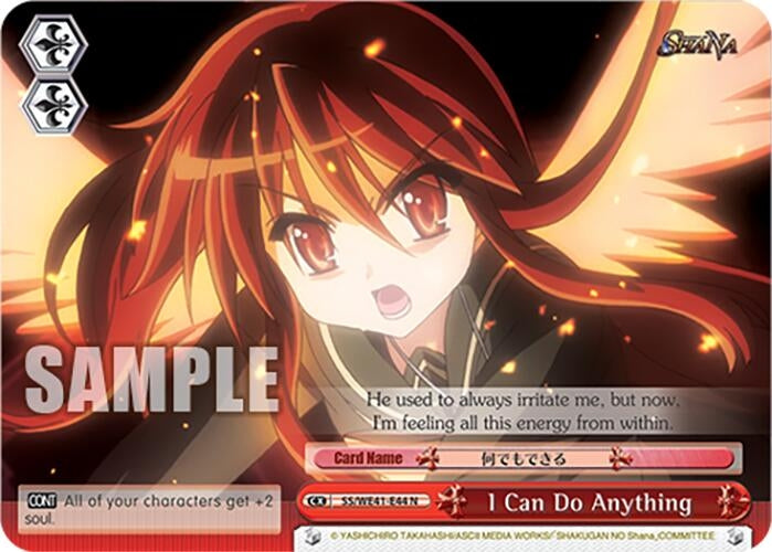 I Can Do Anything (4144) [SS] - Weiss Schwarz Single