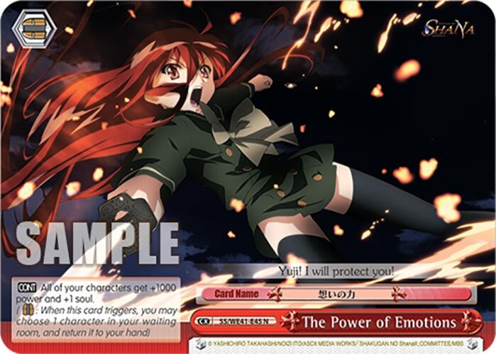 The Power of Emotions (4145) [SS] - Weiss Schwarz Single