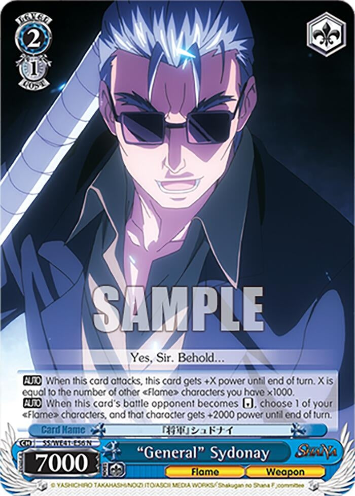 ’General’ Sydonay (4156) [SS] - Weiss Schwarz Single