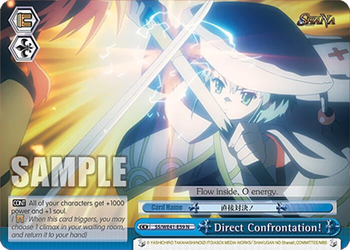 Direct Confrontation! (4159) [SS] - Weiss Schwarz Single