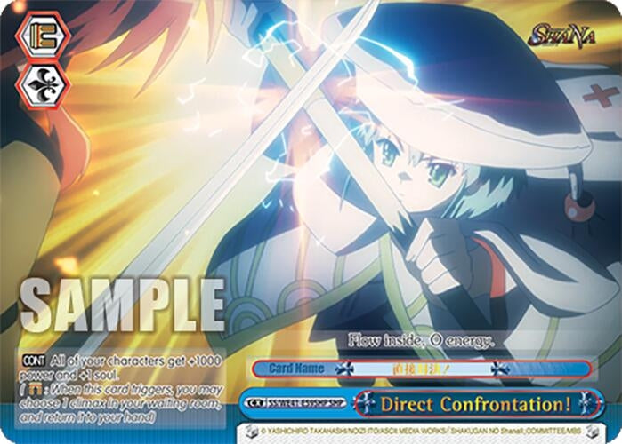 Direct Confrontation! (SHP) (4159) [SS] - Weiss Schwarz Single