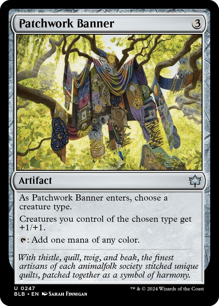 Patchwork Banner (247) [BLB] - MTG Single