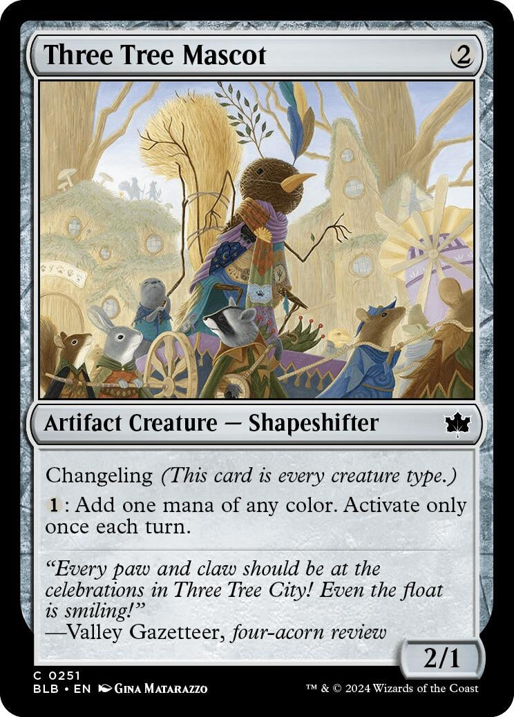Three Tree Mascot (251) [BLB] - MTG Single