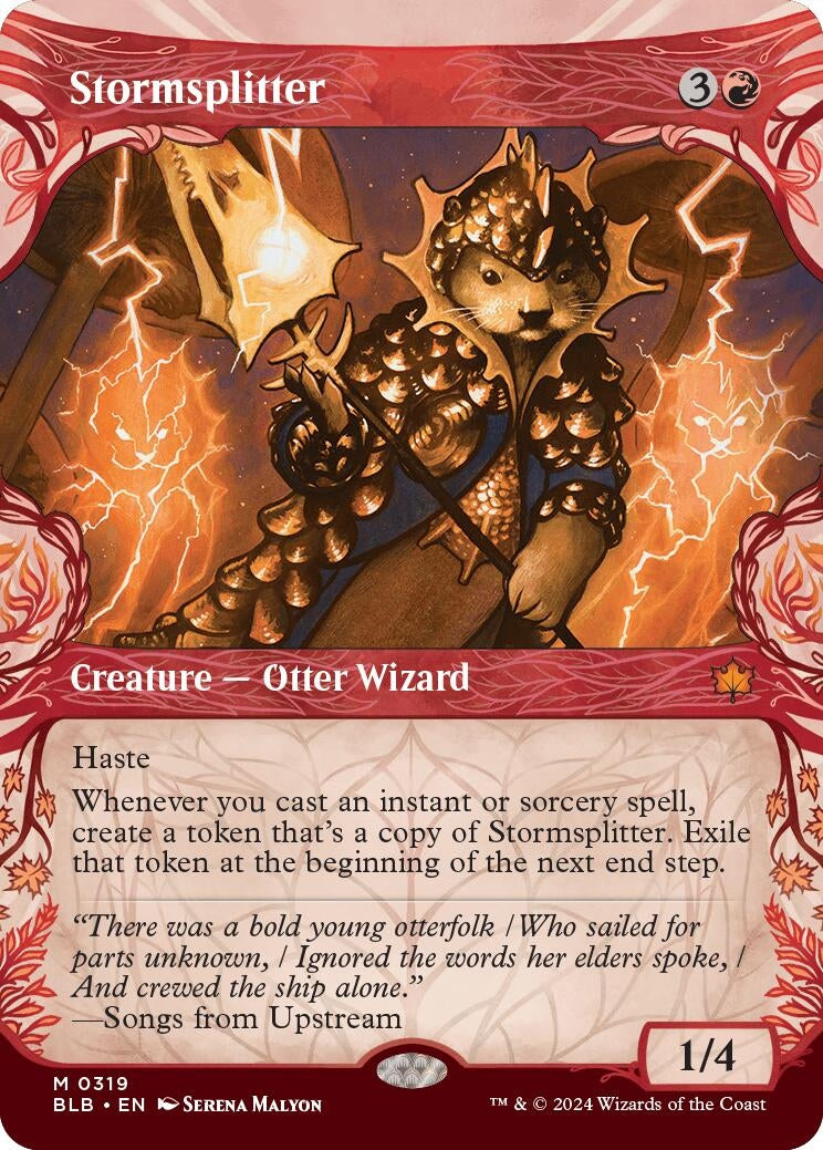 Stormsplitter (Showcase) (319) [BLB] - MTG Single
