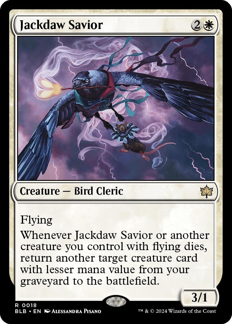 Jackdaw Savior (18) [BLB] - MTG Single