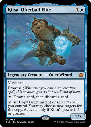 Kitsa Otterball Elite (54) [BLB] - MTG Single