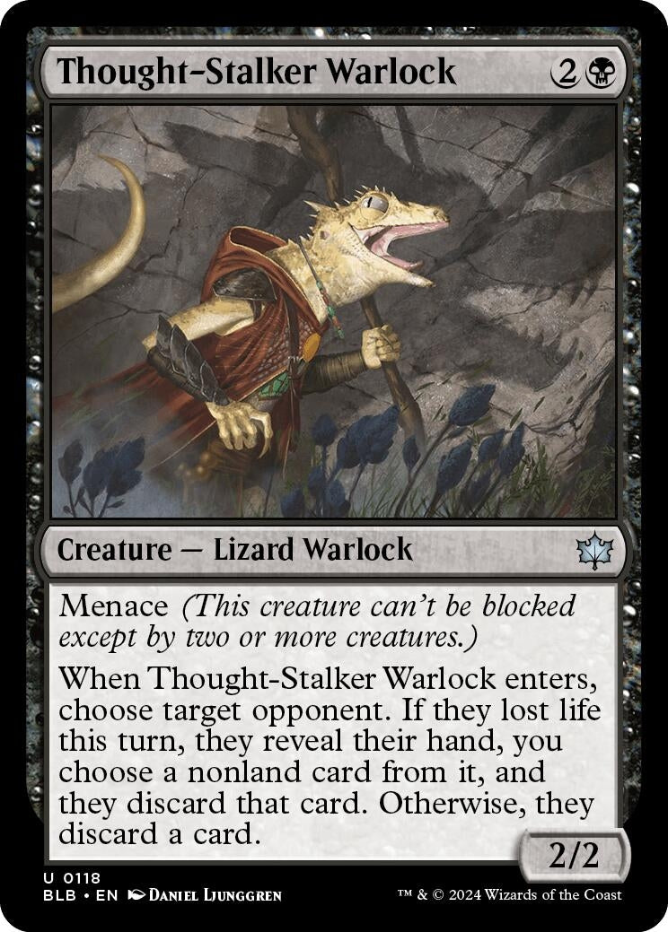 Thought-Stalker Warlock (118) [BLB] - MTG Single