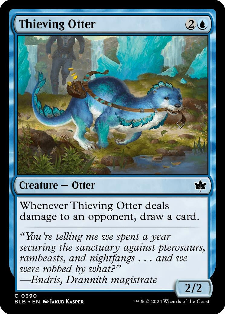 Thieving Otter (390) [BLB] - MTG Single