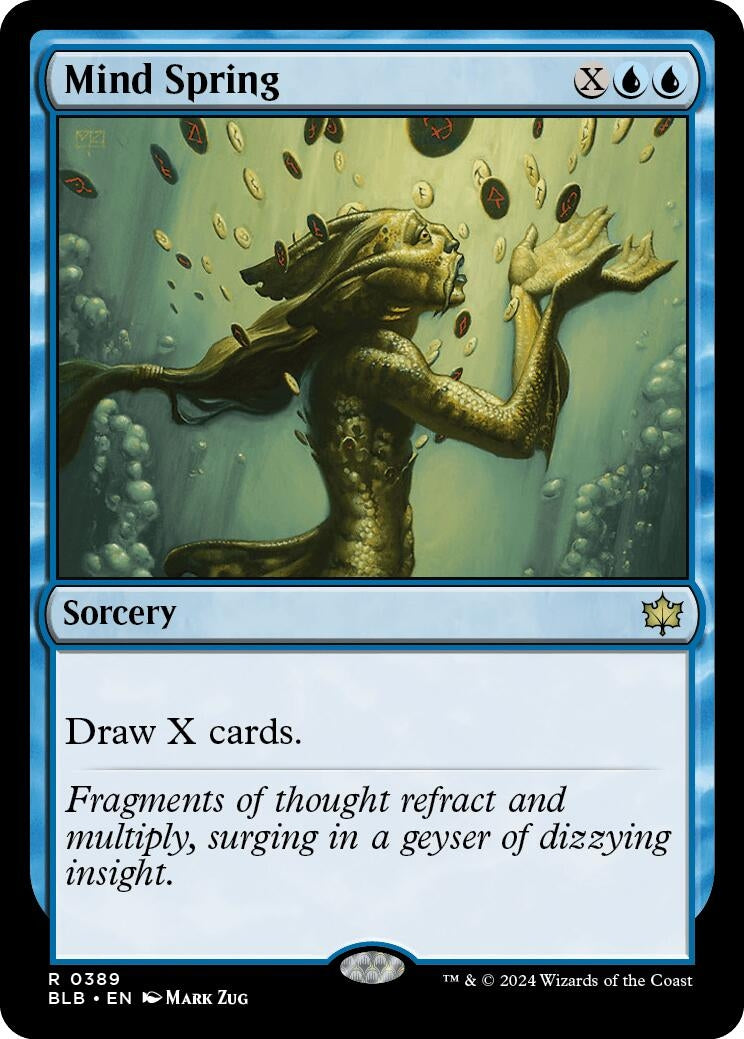 Mind Spring (389) [BLB] - MTG Single
