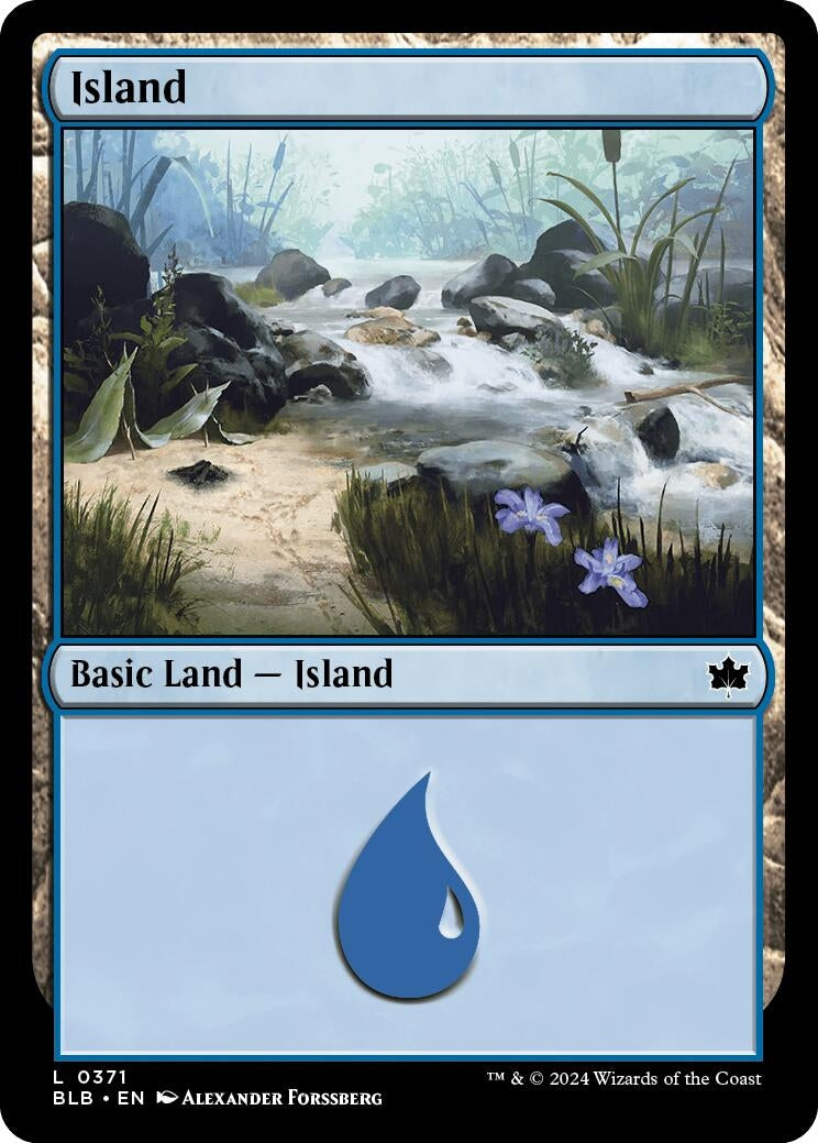 Island (0371) (371) [BLB] - MTG Single