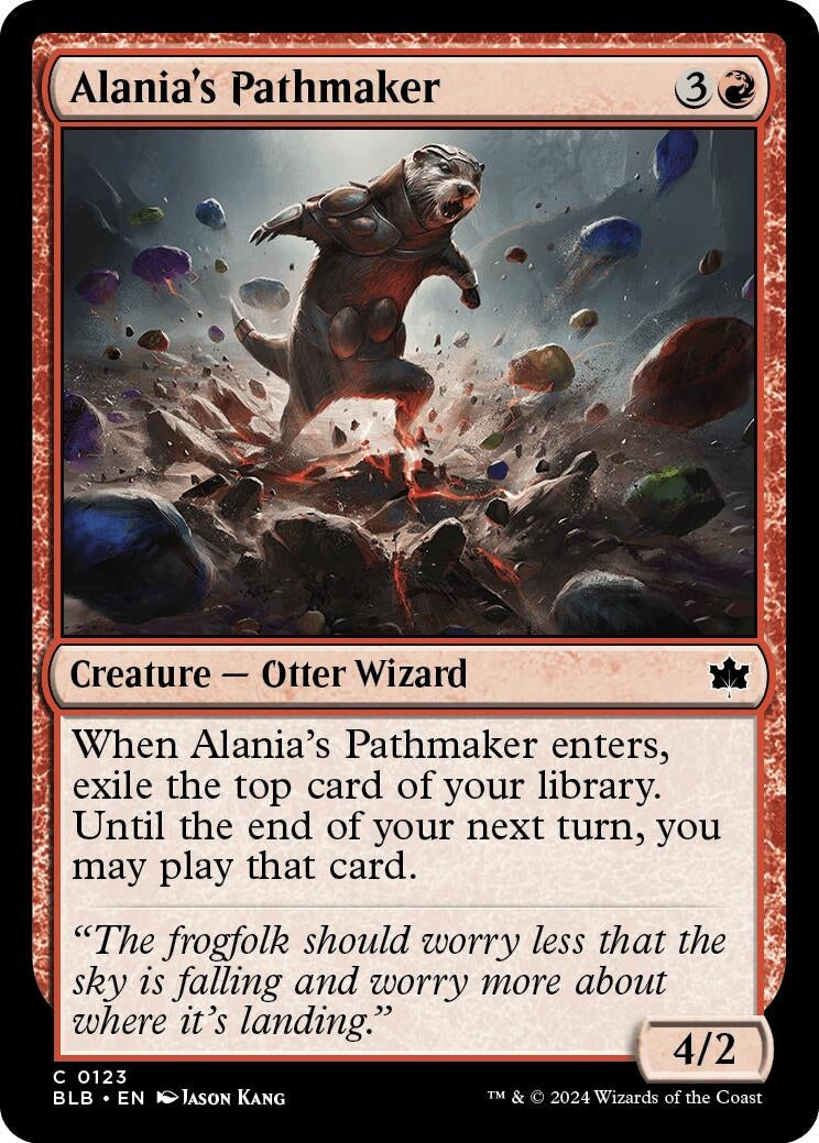 Alania’s Pathmaker (123) [BLB] - MTG Single