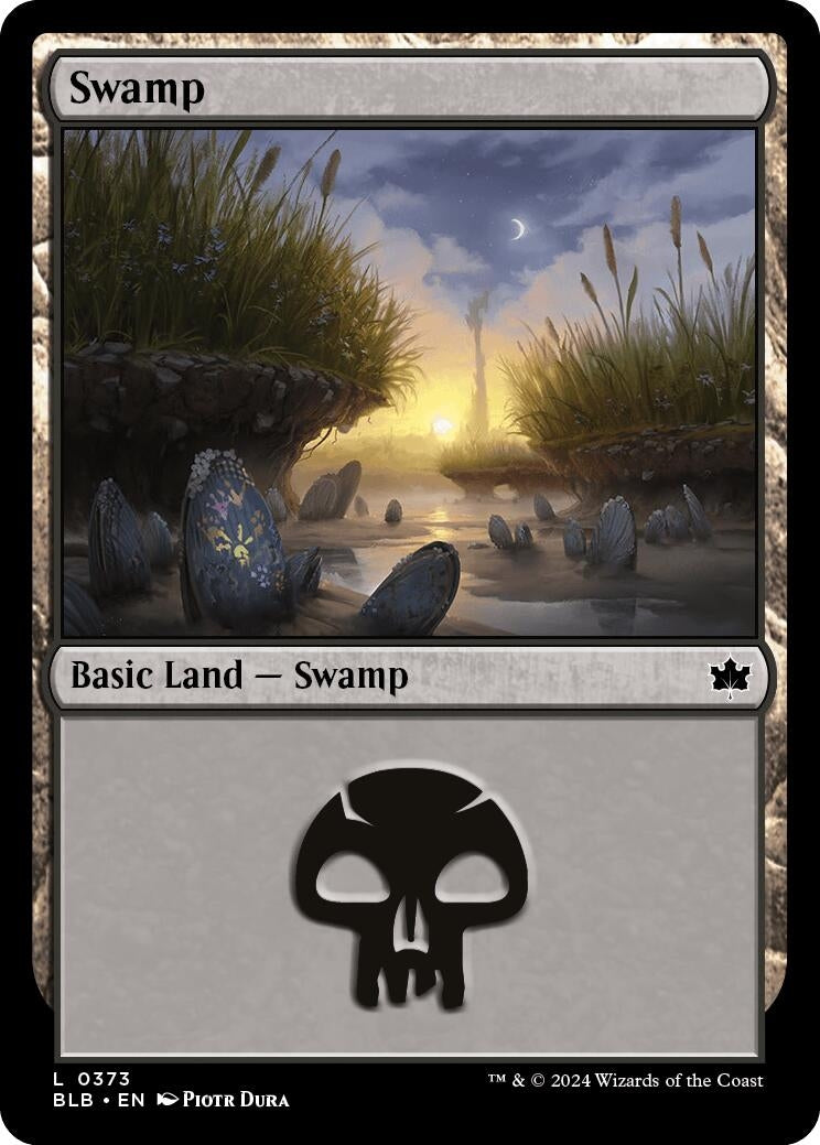 Swamp (0373) (373) [BLB] - MTG Single
