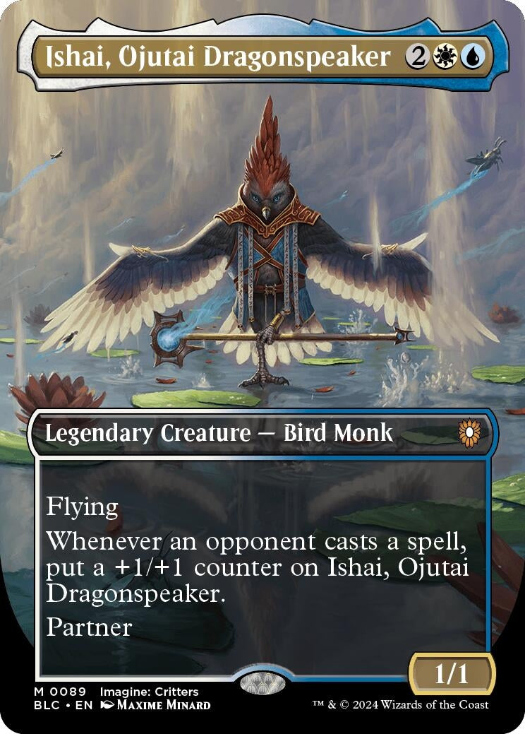 Ishai Ojutai Dragonspeaker (Borderless) (89) [BLC] - MTG Single