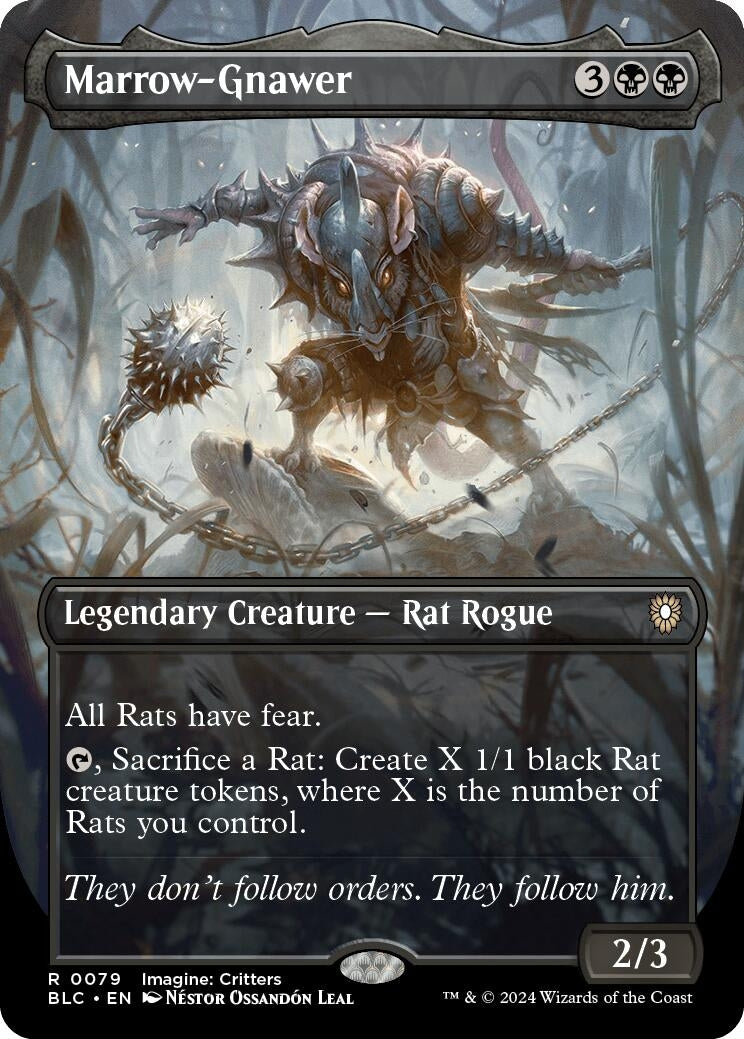 Marrow-Gnawer (Borderless) (79) [BLC] - MTG Single