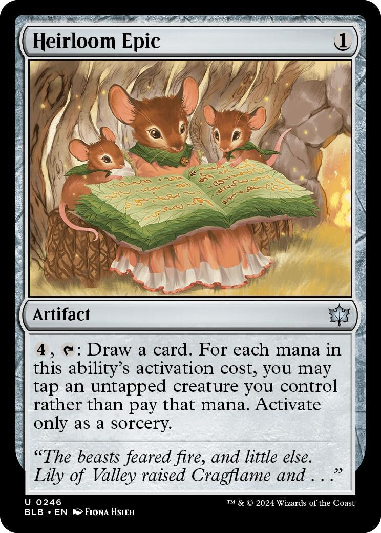 Heirloom Epic (246) [BLB] - MTG Single