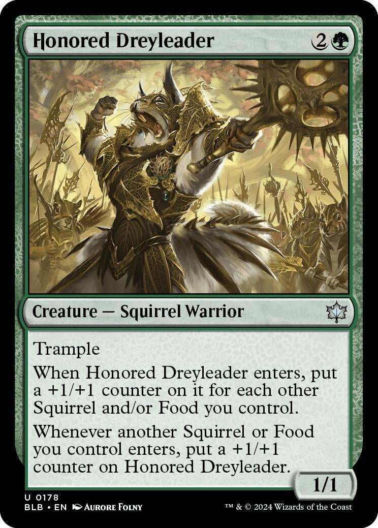 Honored Dreyleader (178) [BLB] - MTG Single