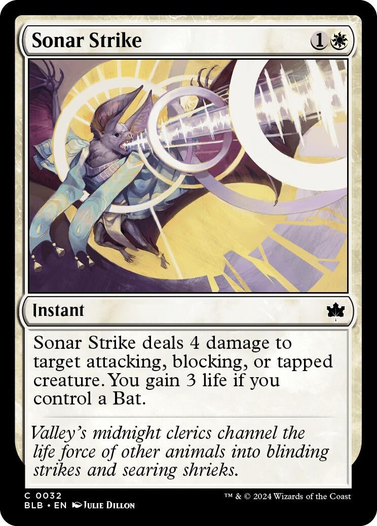 Sonar Strike (32) [BLB] - MTG Single
